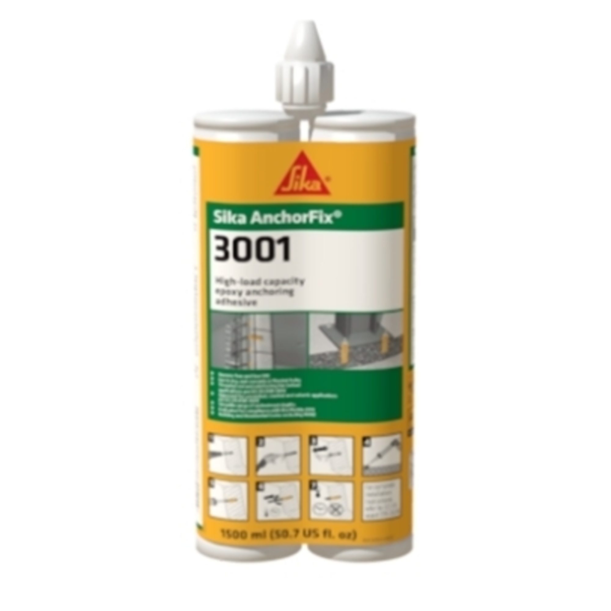 Sika AnchorFix-3001 100% Pure Epoxy 20oz, 12PK
